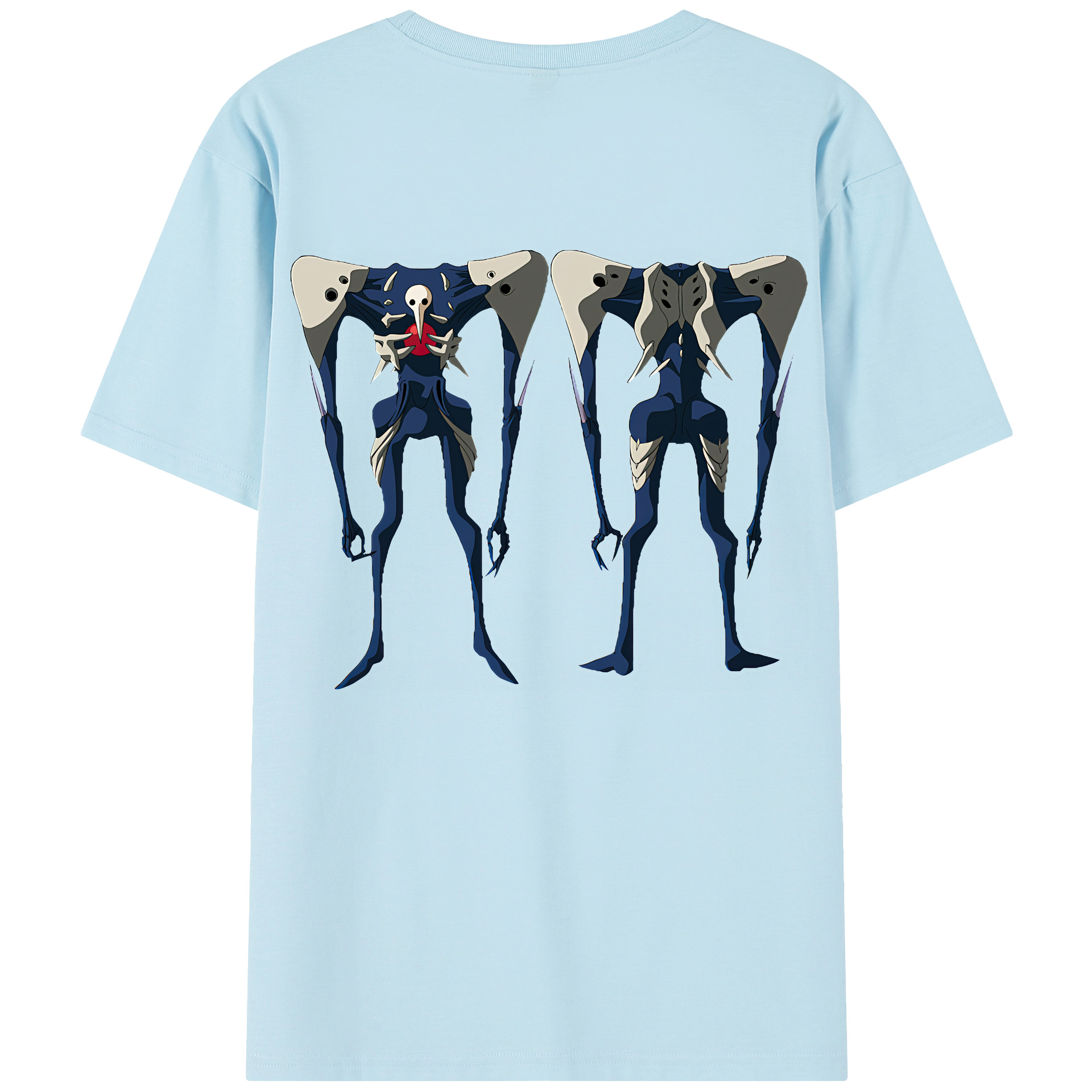 （画像用） EVA 新世紀エヴァンゲリオン 綿100％半袖Tシャツ（背面プリント）